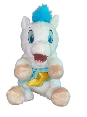 NWT Disney Babies Pegasus Plush Blanket Hercules Horse Stuffy Baby Disneyland